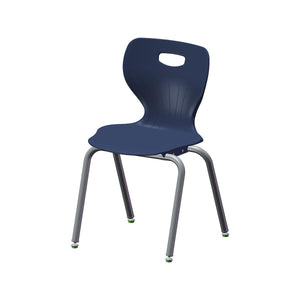 USA Capitol Euroflex 4-Leg Chair, 18" Seat Height