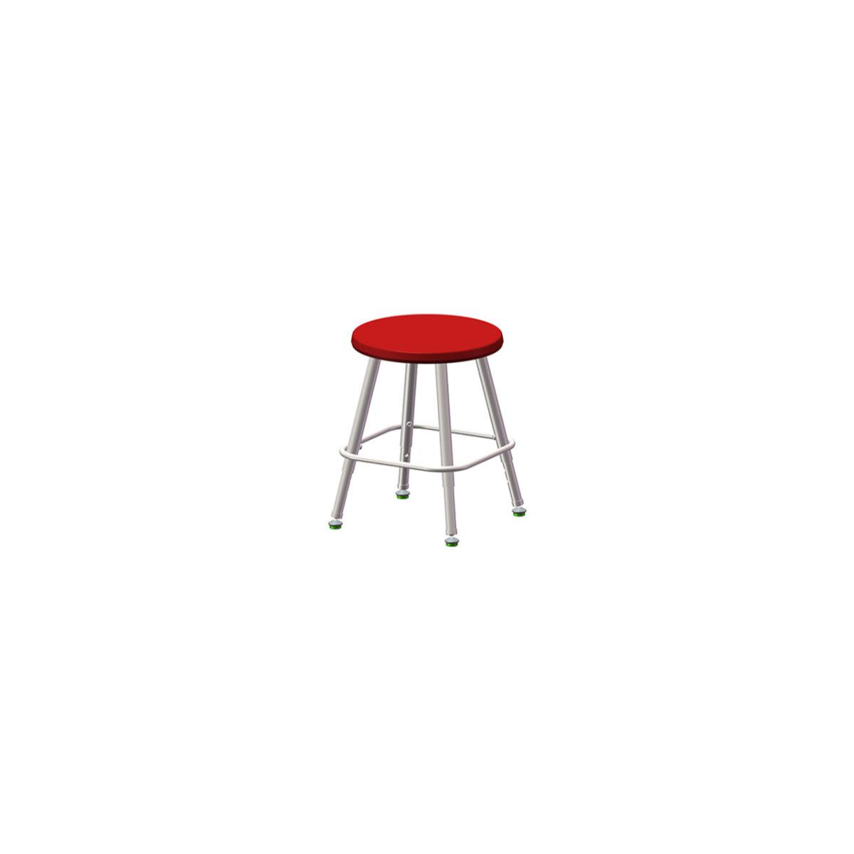 USA Capitol Euroflex Stool, 12"-16" Adjustable Height