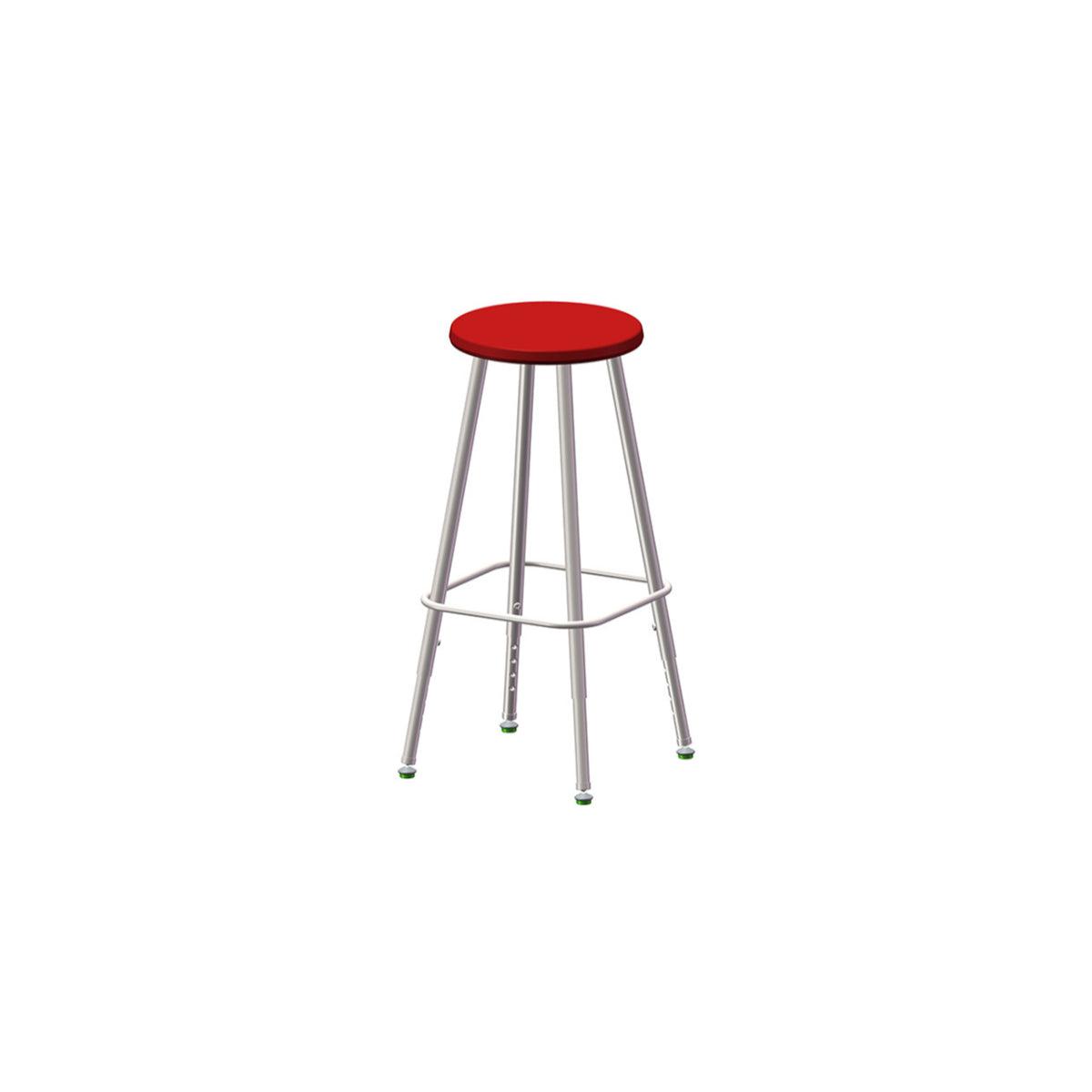 USA Capitol Euroflex Stool, 24"-30" Adjustable Height