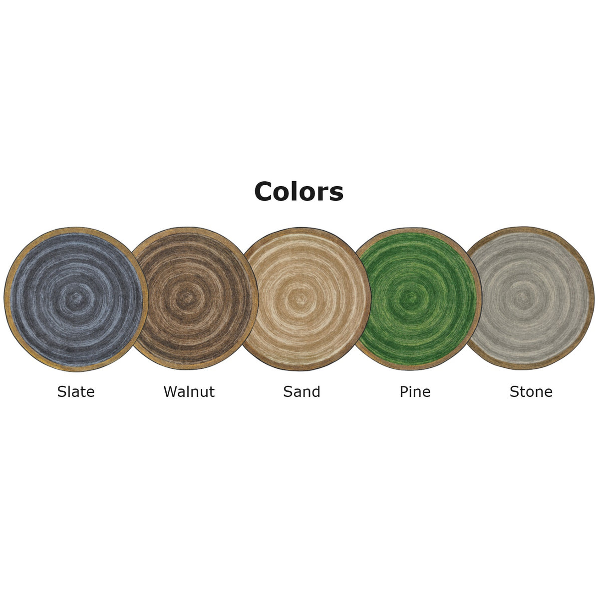 Joy Carpets Feeling Natural Rug, 7'7" Round