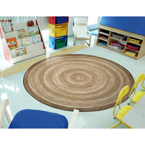 Joy Carpets Feeling Natural Rug, 7'7" Round