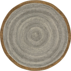 Joy Carpets Feeling Natural Rug, 5'4" Round