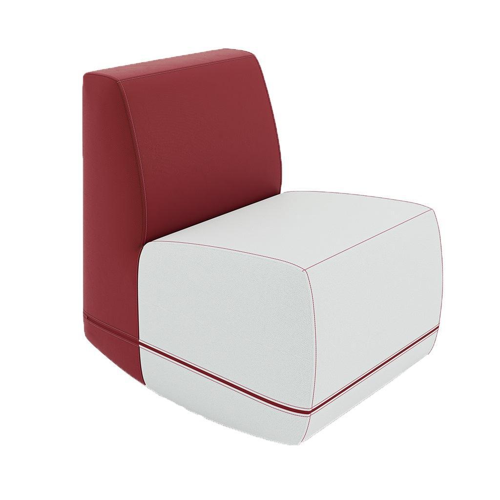 Fomcore Lotus Series Rock' n Roller XL with 100% ALL-FOAM CORE, Antibacterial Vinyl Seat with Patterned Vinyl Back, LIFETIME WARRANTY, FREE SHIPPING