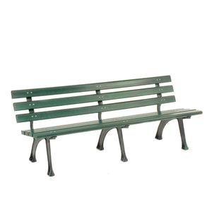 Global Industrial Recycled Park Bench, 6'