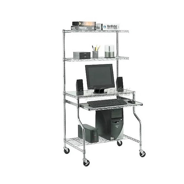 Global Industrial Complete Mobile Computer Workcenter