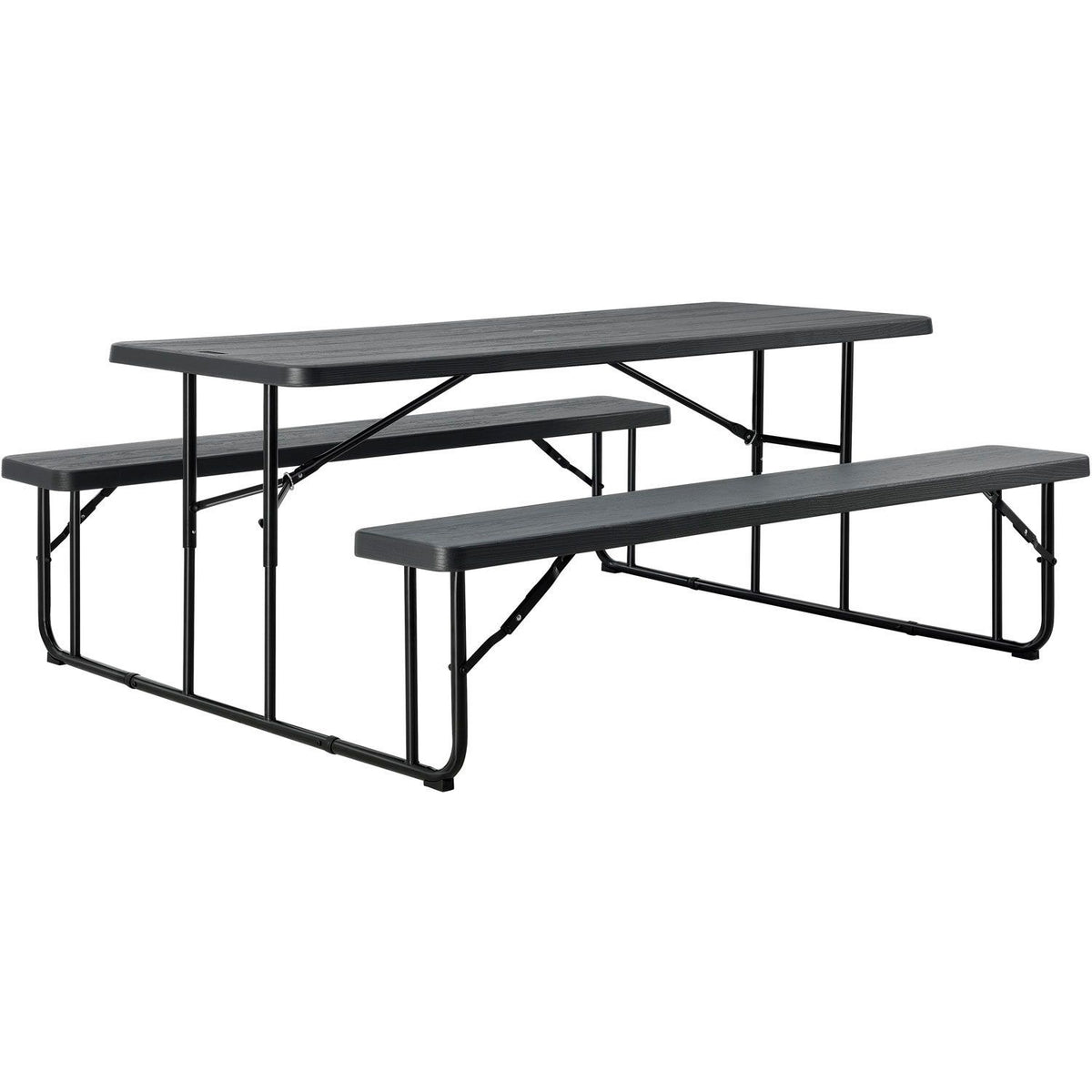Global Industrial 6' Folding Plastic Picnic Table