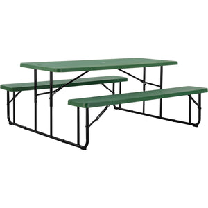 Global Industrial Folding Plastic Picnic Table