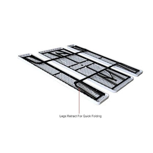 Global Industrial Folding Plastic Picnic Table