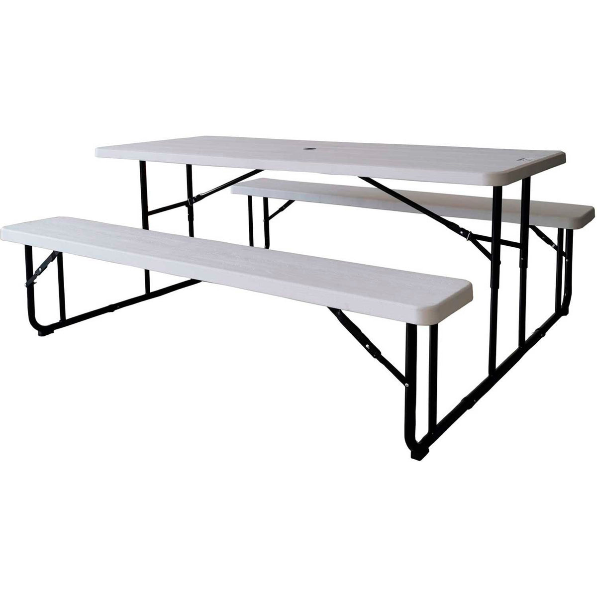 Global Industrial 6' Folding Plastic Picnic Table
