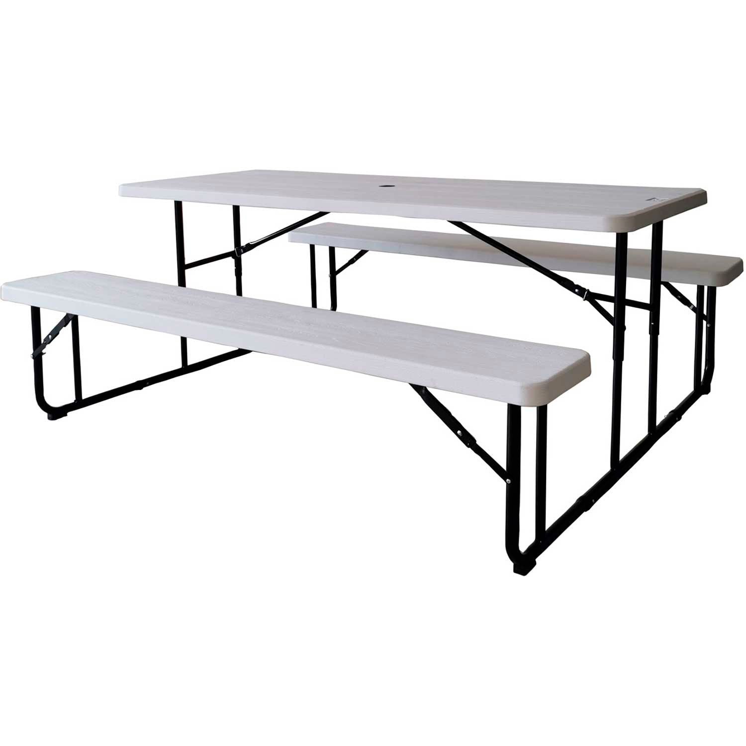 Global Industrial 6' Folding Plastic Picnic Table
