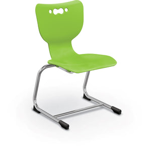 Mooreco Hierarchy Cantilever School Chair, Chrome Frame