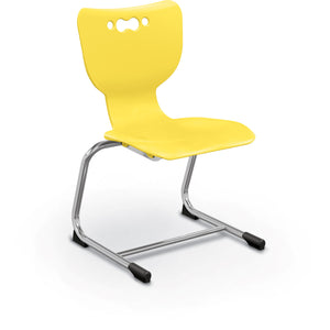 Mooreco Hierarchy Cantilever School Chair, Chrome Frame