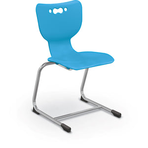 Mooreco Hierarchy Cantilever School Chair, Chrome Frame