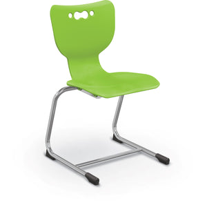 Mooreco Hierarchy Cantilever School Chair, Chrome Frame