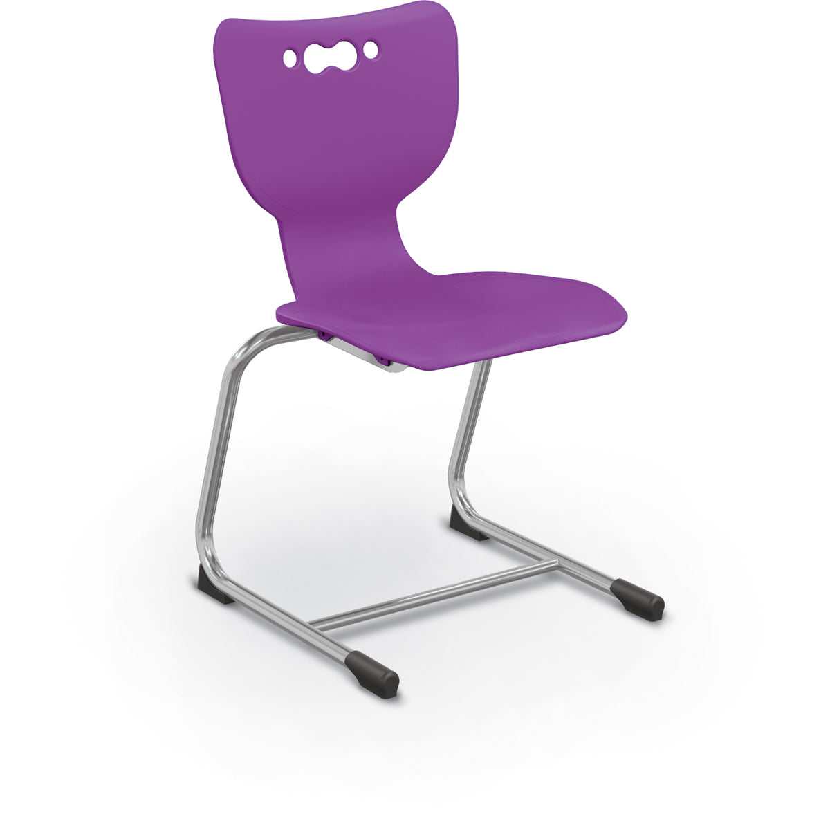 Mooreco Hierarchy Cantilever School Chair, Chrome Frame