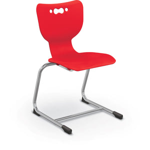 Mooreco Hierarchy Cantilever School Chair, Chrome Frame