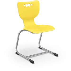 Mooreco Hierarchy Cantilever School Chair, Chrome Frame