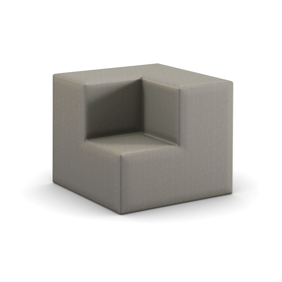 Flex 2-Tier Step Seating, Inside Facing Corner, Fully Upholstered, Standard Fabric/Vinyl Upholstery, FREE SHIPPING