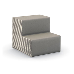 Flex 2-Tier Step Seating, Fully Upholstered, Standard Fabric/Vinyl Upholstery, FREE SHIPPING