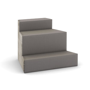 Flex 3-Tier Step Seating, Outside Facing, 30-Degree Wedge, Fully Upholstered, Standard Fabric/Vinyl Upholstery, FREE SHIPPING
