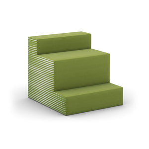 Flex 3-Tier Step Seating, Fully Upholstered, Standard Fabric/Vinyl Upholstery, FREE SHIPPING