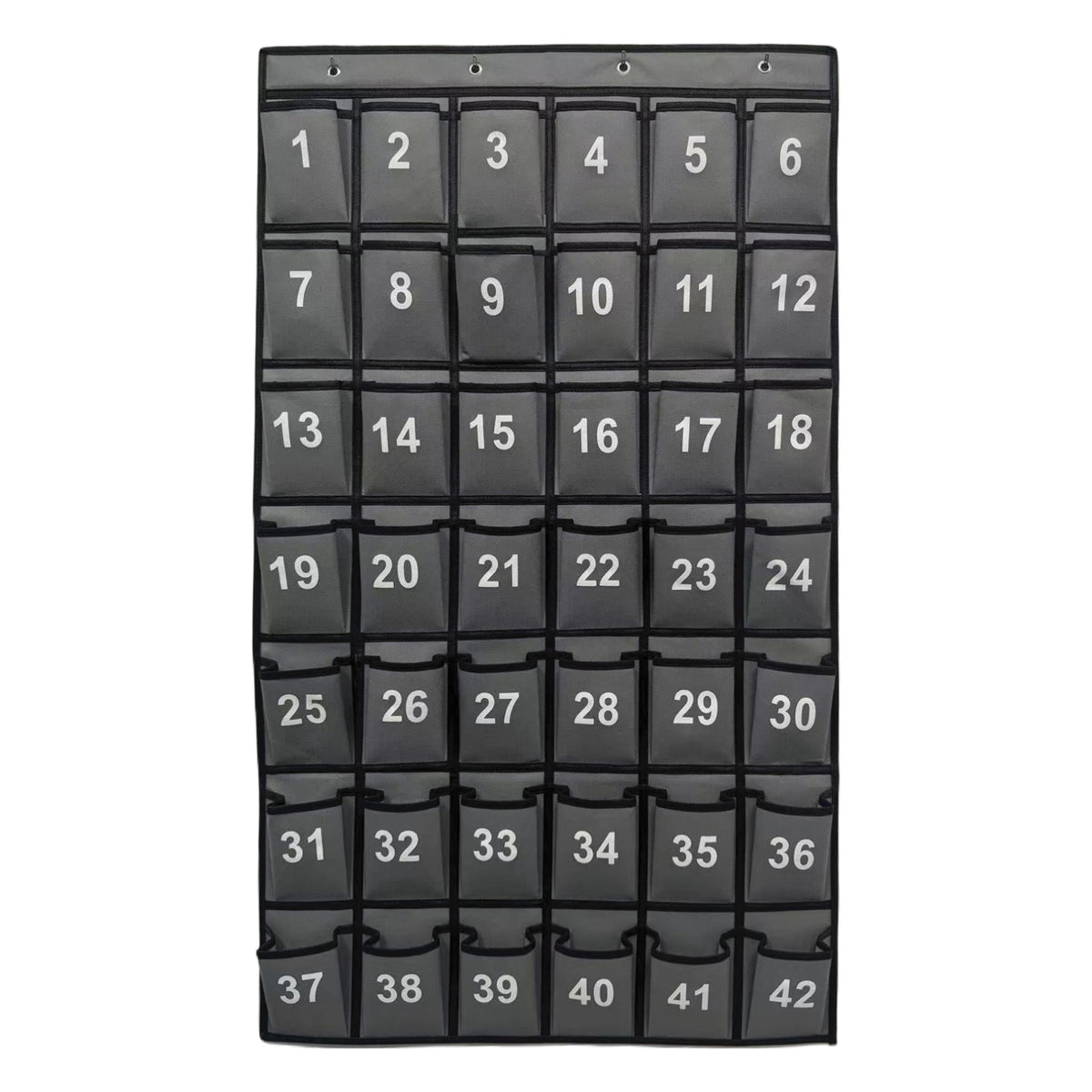Hanging Cell Phone Pocket Storage Classroom Organizer, 42 Pockets