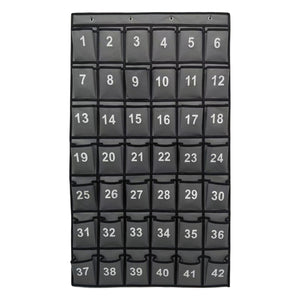 Hanging Cell Phone Pocket Storage Classroom Organizer, 42 Pockets