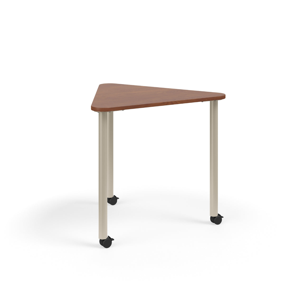 KI Ruckus Fixed Height E-Triangle Post Leg Desk, 1-1/4" Laminate Top, 29" H, FREE SHIPPING