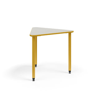 KI Ruckus Fixed Height E-Triangle Post Leg Desk, 1-1/4" Laminate Top, 29" H, FREE SHIPPING