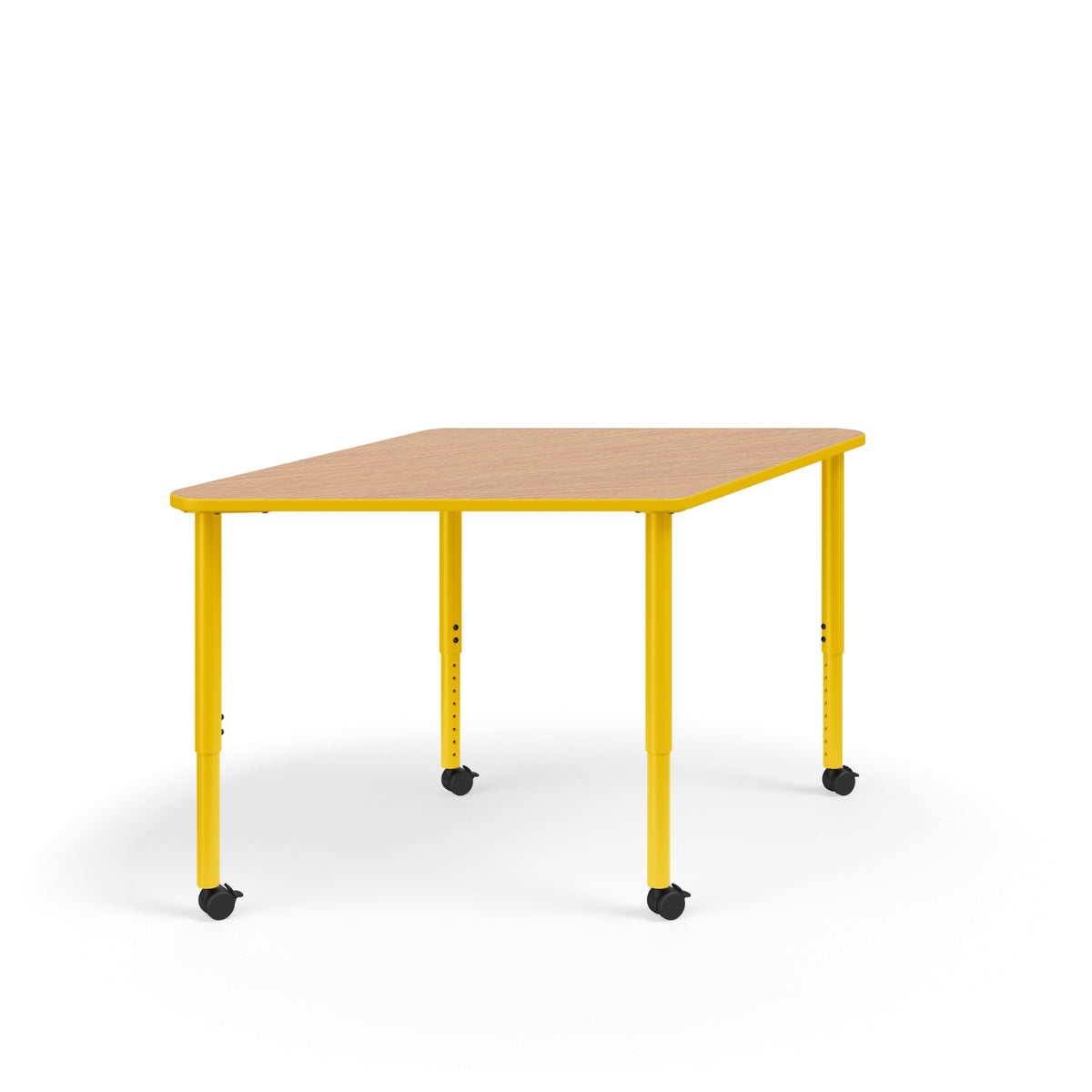 KI Ruckus Sitting Adjustable Height Kite Activity Table with 1-1/4" Laminate Top, 20" - 33" H, FREE SHIPPING