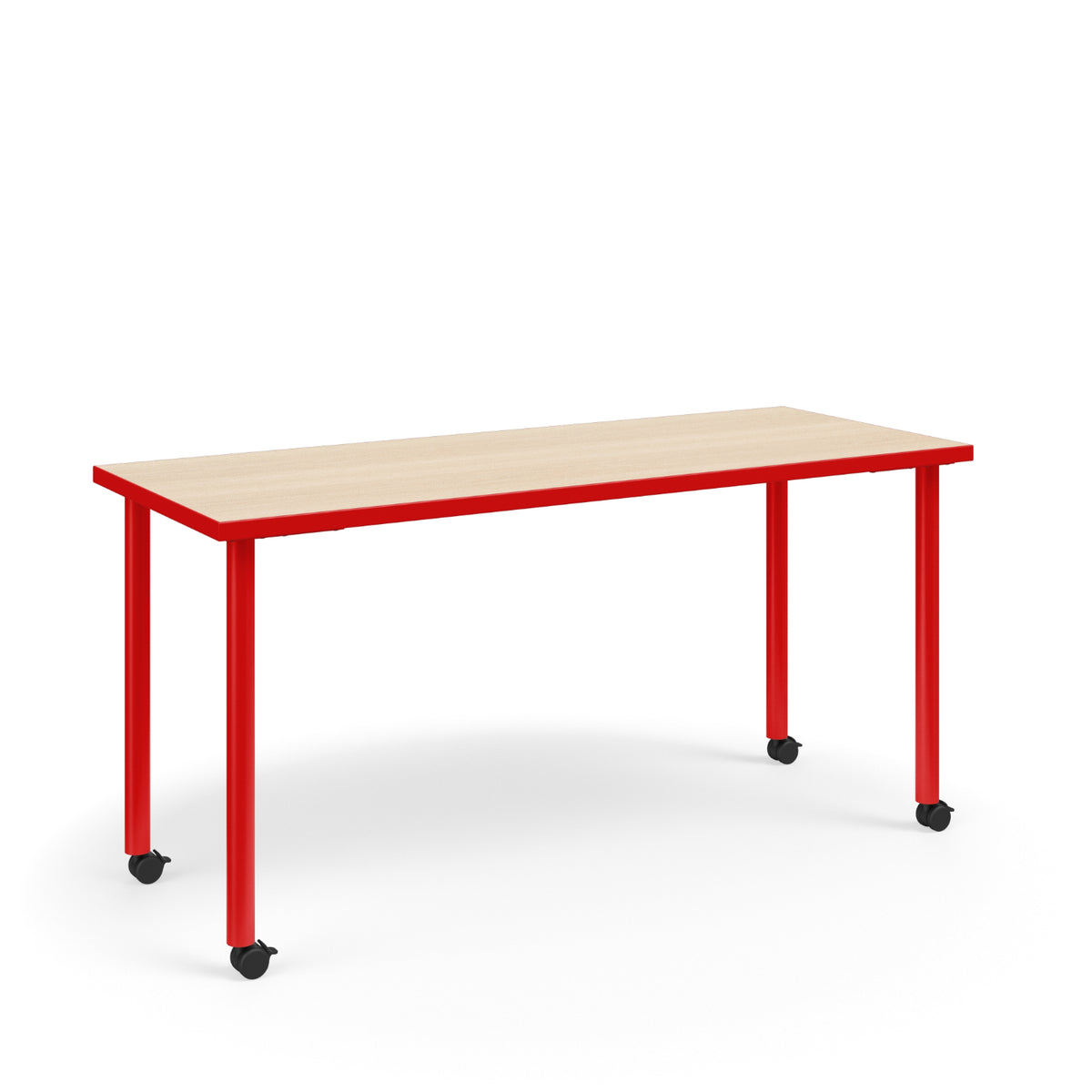 KI Ruckus Fixed Height Rectangular Activity Table with Squared Corners, 1-1/4" Laminate Top, 29" H, FREE SHIPPING