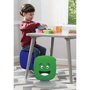 Kore Design SEL Replacement Cover for Kids Adjustable Pivot Stools, "Happy" Facial Expression