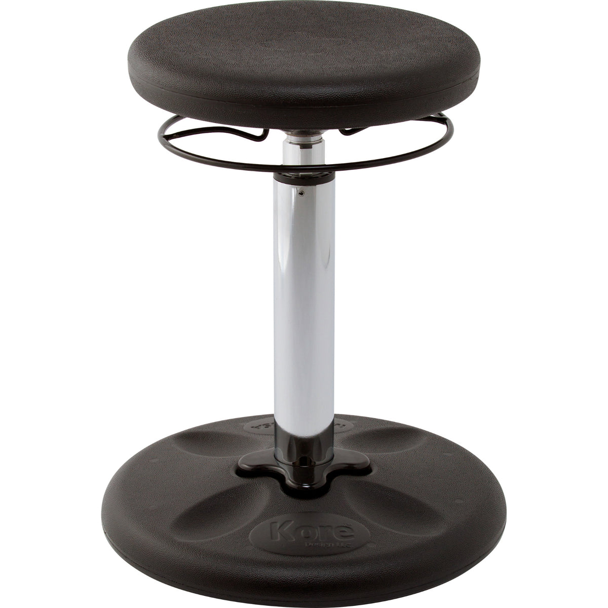 Kore Design Kids Tall Adjustable Wobble Chair, Antimicrobial Plastic, 16.5"-24" H