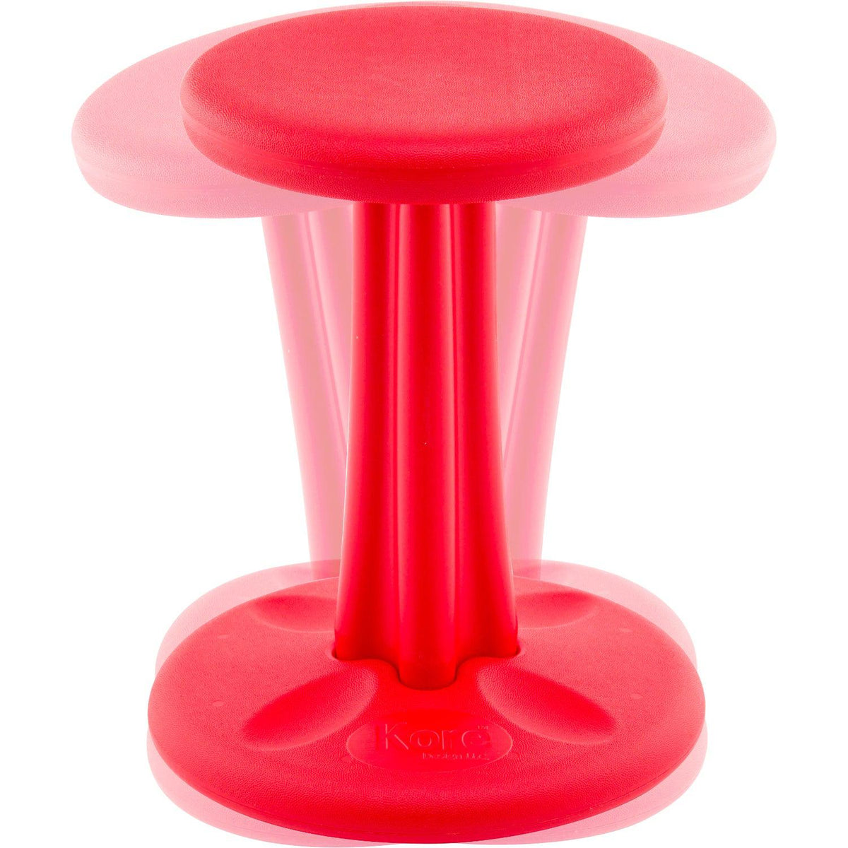 Kore Design Junior Wobble Chair, Antimicrobial Plastic, 16" H