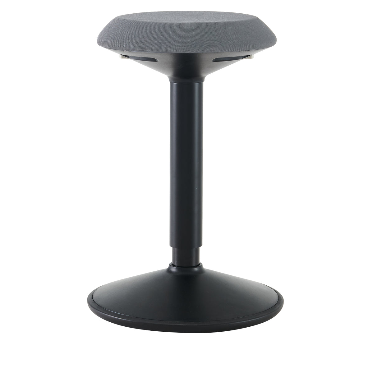 Kore Design 21"-31" Office Adjustable Wobble Stool, Tapered Cushioned Fabric Seat