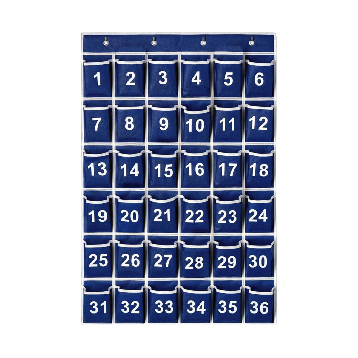 Hanging Cell Phone Pocket Storage Classroom Organizer, 36 Pockets