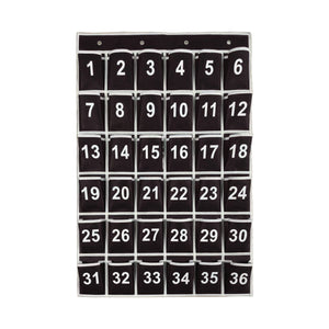 Hanging Cell Phone Pocket Storage Classroom Organizer, 36 Pockets