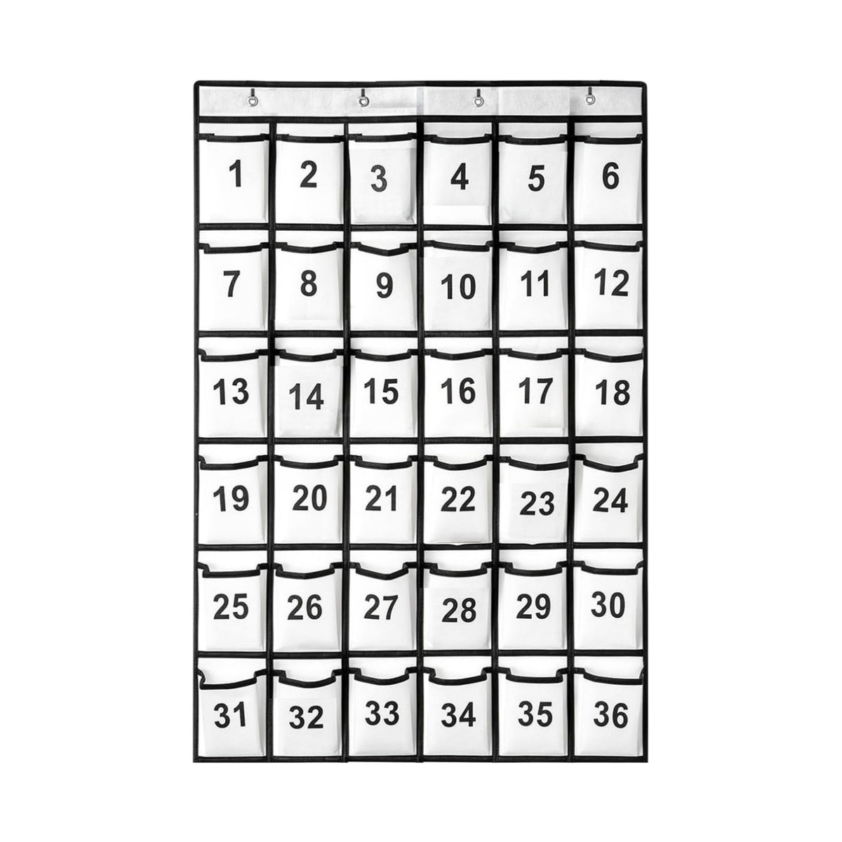 Hanging Cell Phone Pocket Storage Classroom Organizer, 36 Pockets