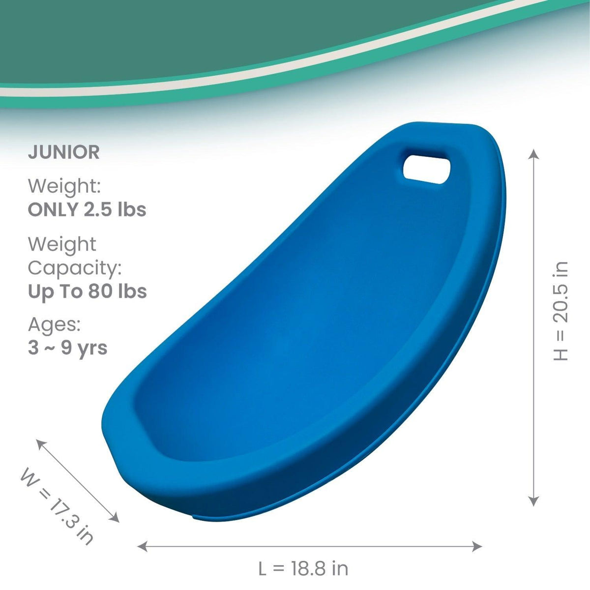 Scoop Junior Floor Rocker, 20.5", Set of 4