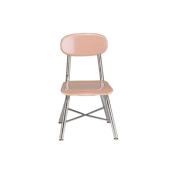 USA Capitol Legacy 500 Series Cross Brace Hard Plastic Chair, 13-1/2" Seat Height