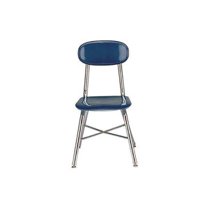 USA Capitol Legacy 500 Series Cross Brace Hard Plastic Chair, 15-1/2" Seat Height