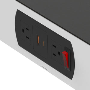 LuxPower Charging Tower with 8 AC and 8 USB Ports