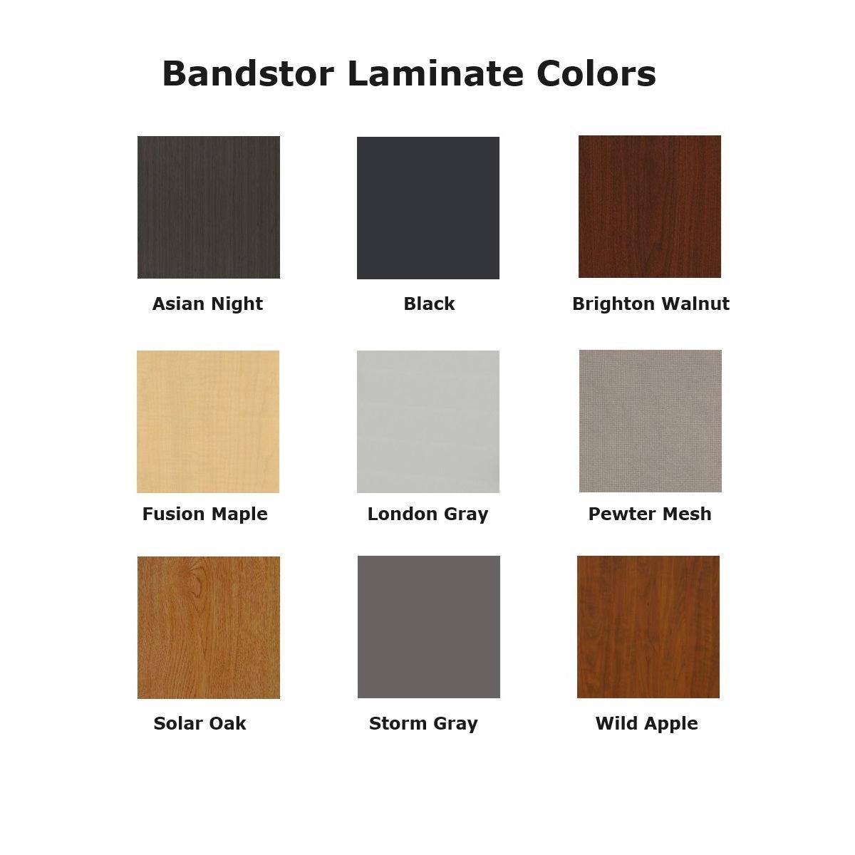 Bandstor™ Music Library End Cover Panel, 92.75"W x 44"H x 0.75"D