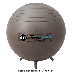 Champion Sports Maxafe® SitSolution Ball With Legs