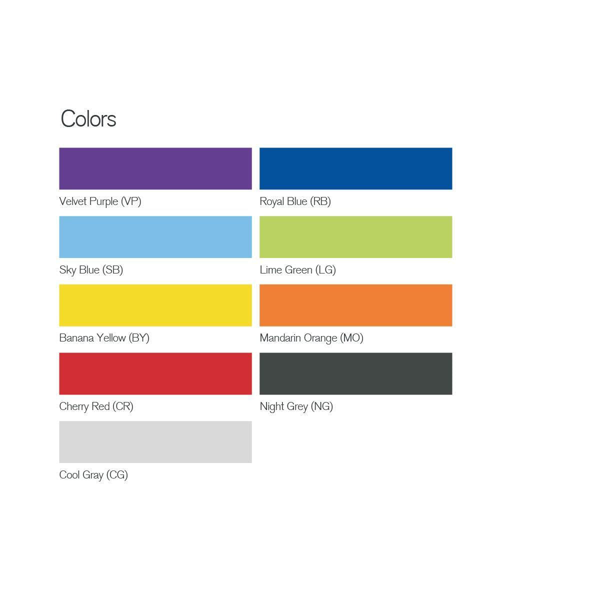 K-Seat Stackable Multi-Purpose Plastic Chair, 15" Seat Height