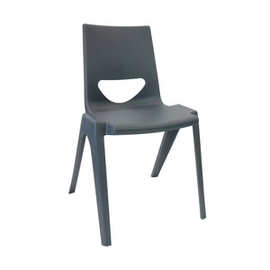 K-Seat Stackable Multi-Purpose Plastic Chair, 15" Seat Height