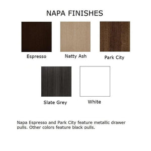 Napa 48" W Reception Desk Shell, 48" x 35.75"/30" x 41.5" H