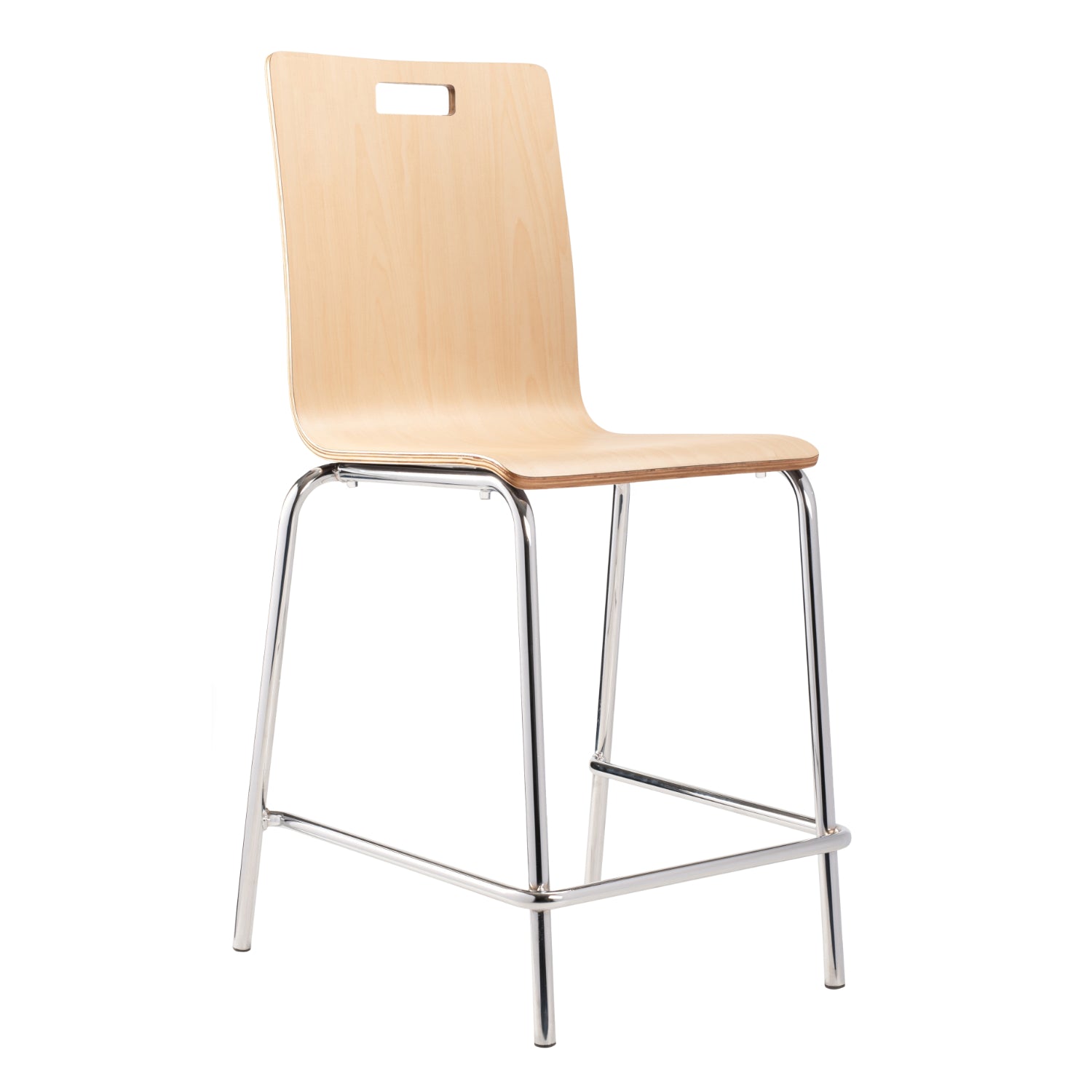 Bushwick Bentwood Counter Height Café Stool, 24" Seat Height