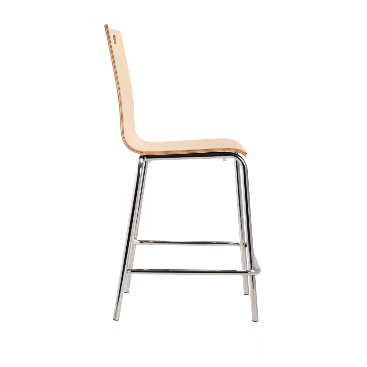 Bushwick Bentwood Counter Height Café Stool, 24" Seat Height