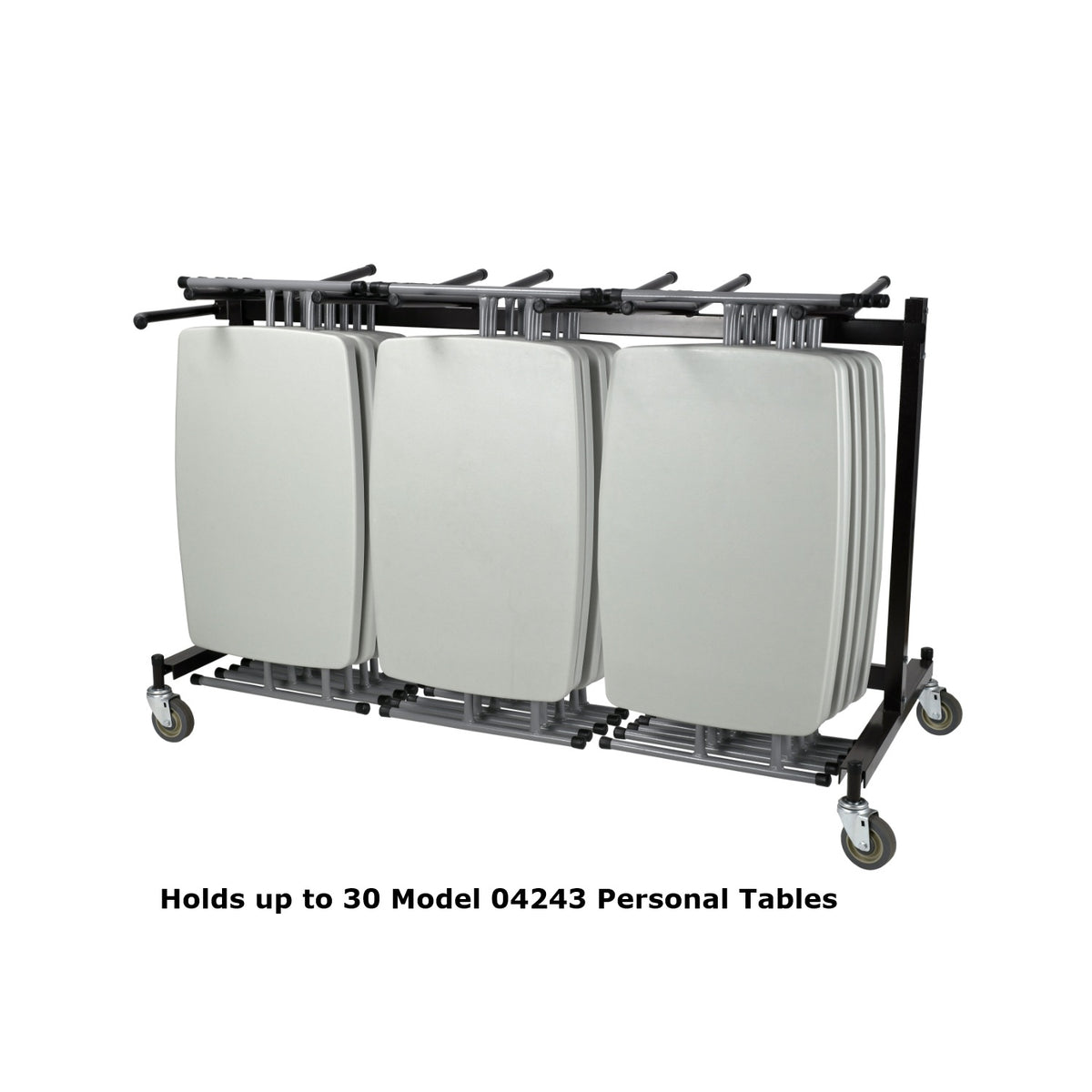 Heavy-Duty Folding Chair and Personal Folding Table Storage Dolly